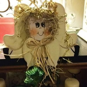 Wooden Christmas angel